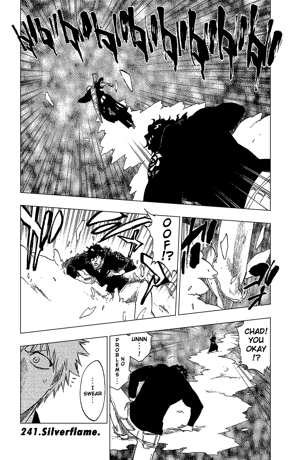 Bleach manga, chapter 241, page 1 of 19