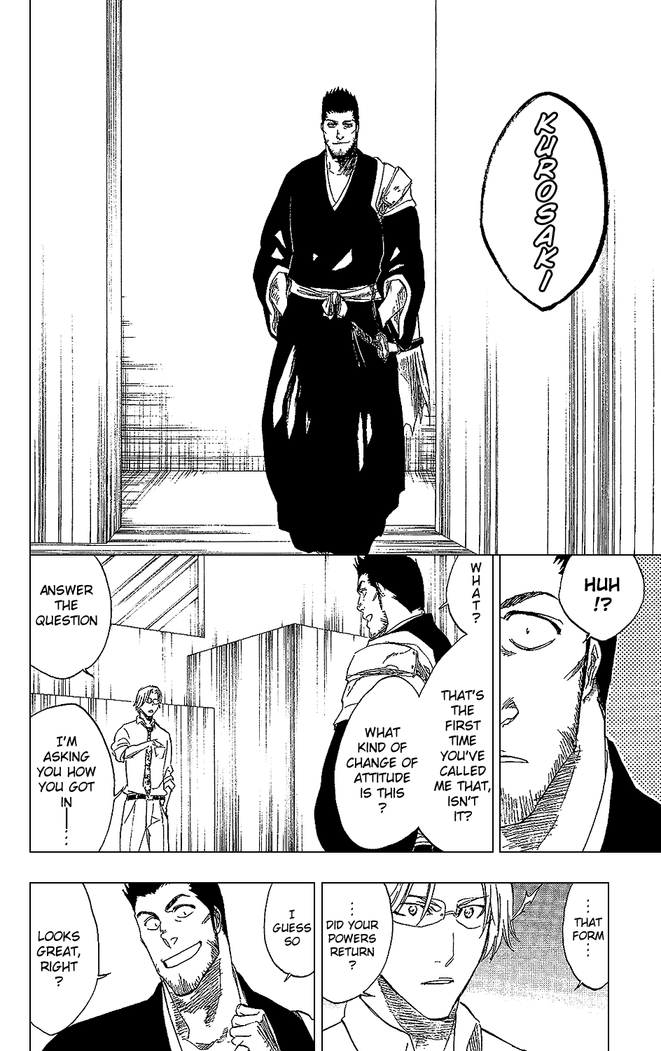 Bleach manga, chapter 241, page 10 of 19