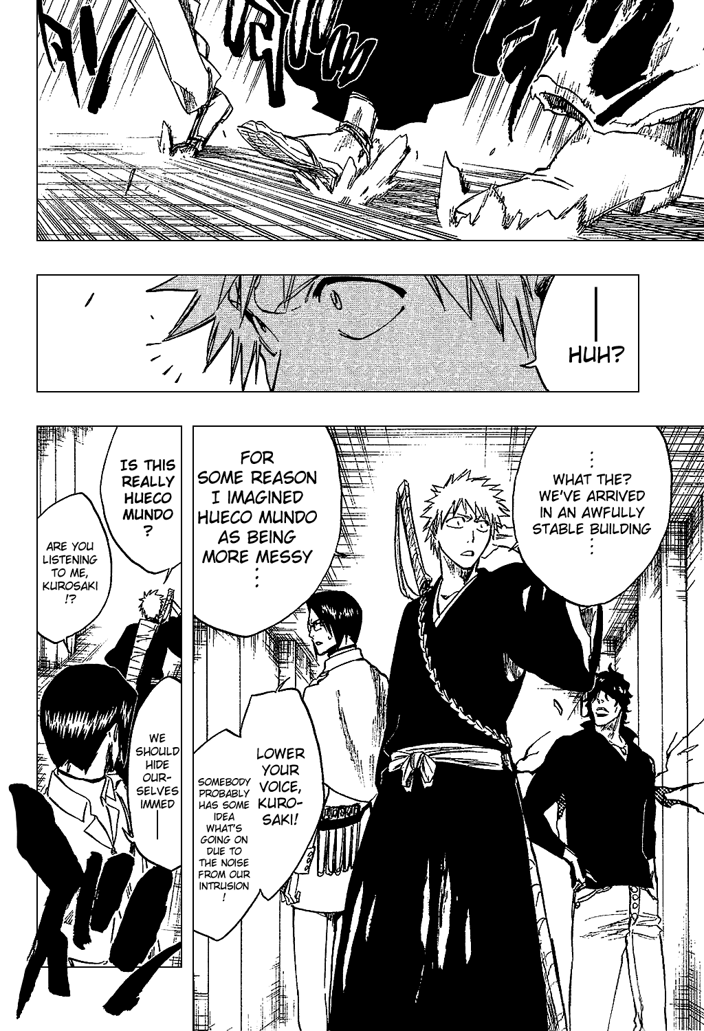 Bleach manga, chapter 241, page 17 of 19