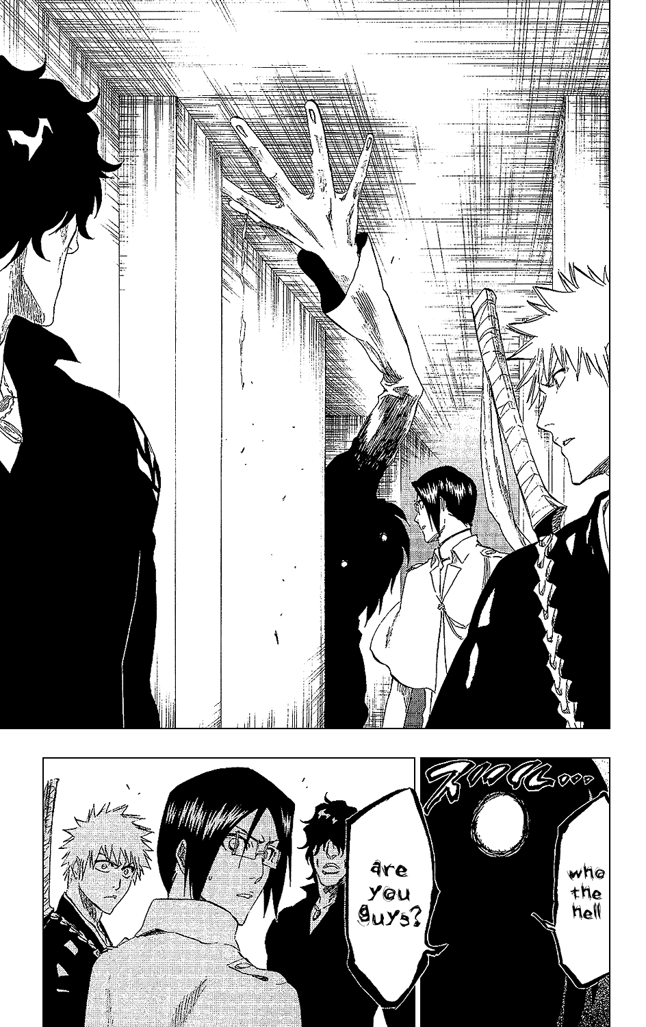 Bleach manga, chapter 241, page 18 of 19