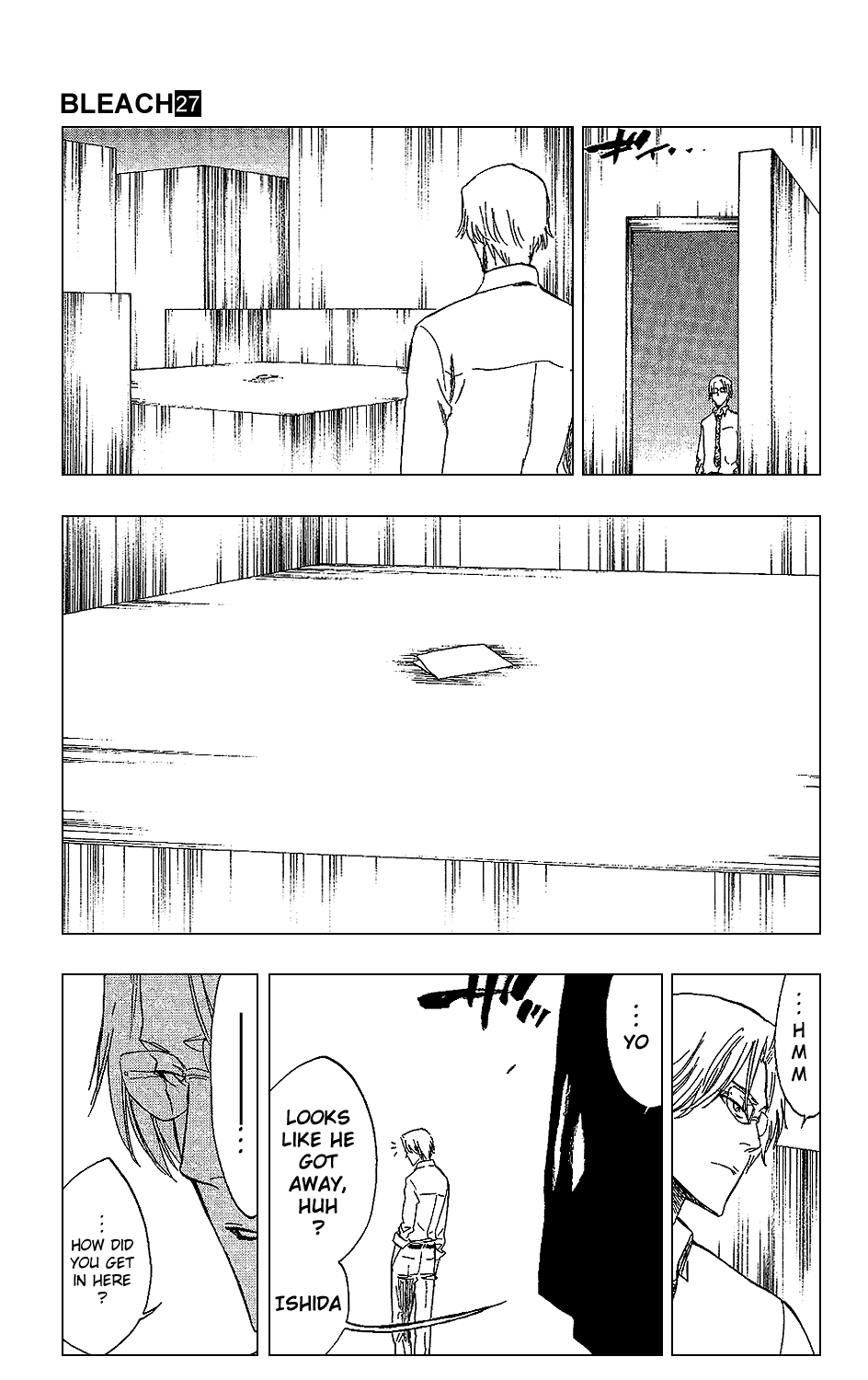 Bleach manga, chapter 241, page 9 of 19