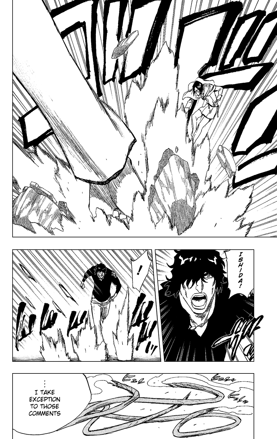 Bleach manga, chapter 242, page 10 of 25