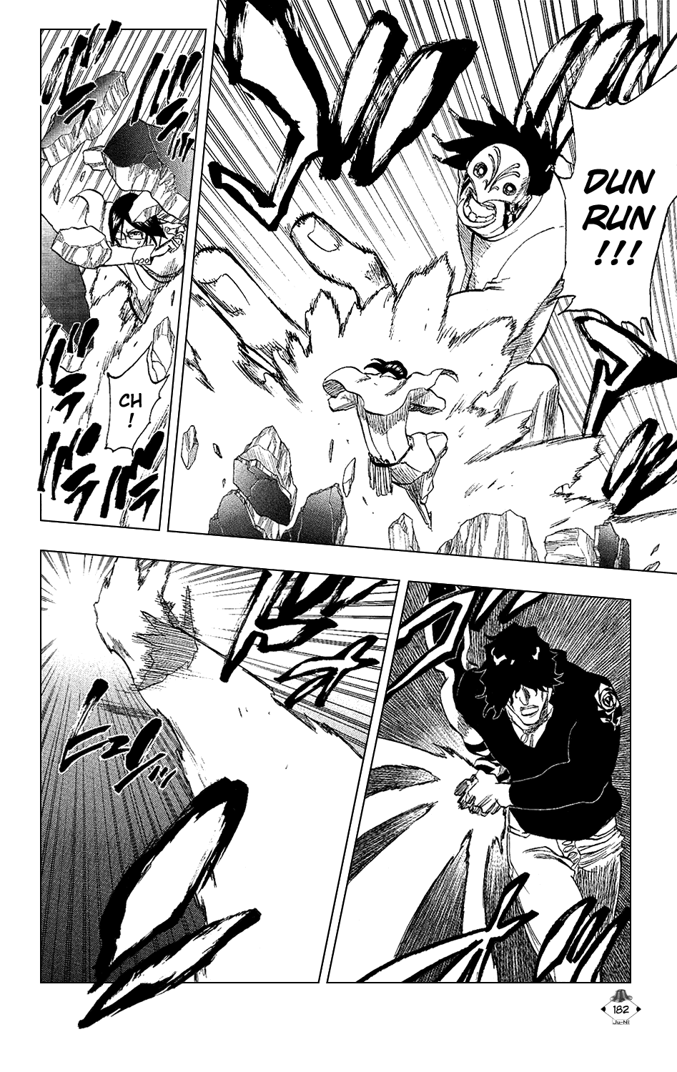 Bleach manga, chapter 242, page 12 of 25