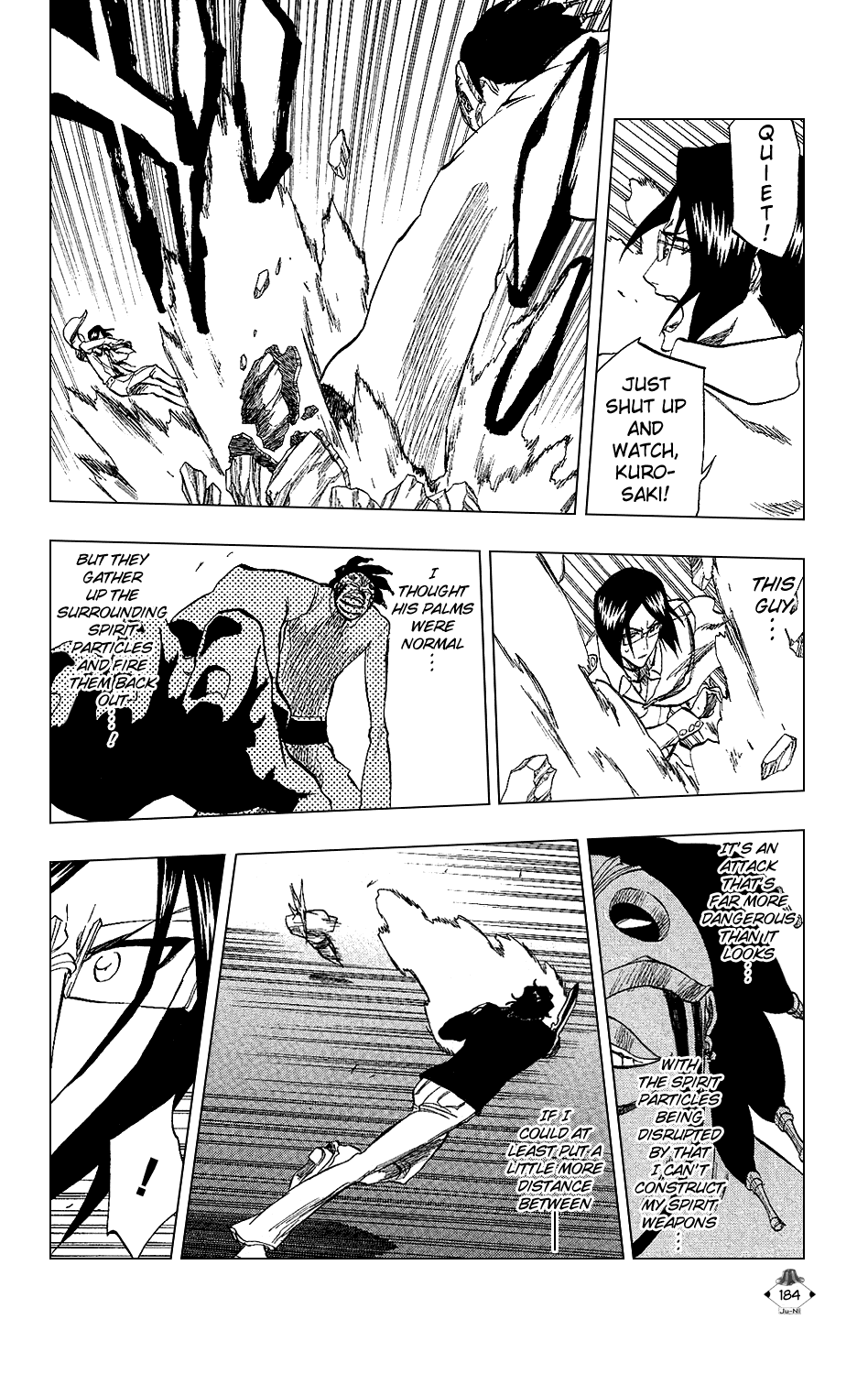 Bleach manga, chapter 242, page 14 of 25