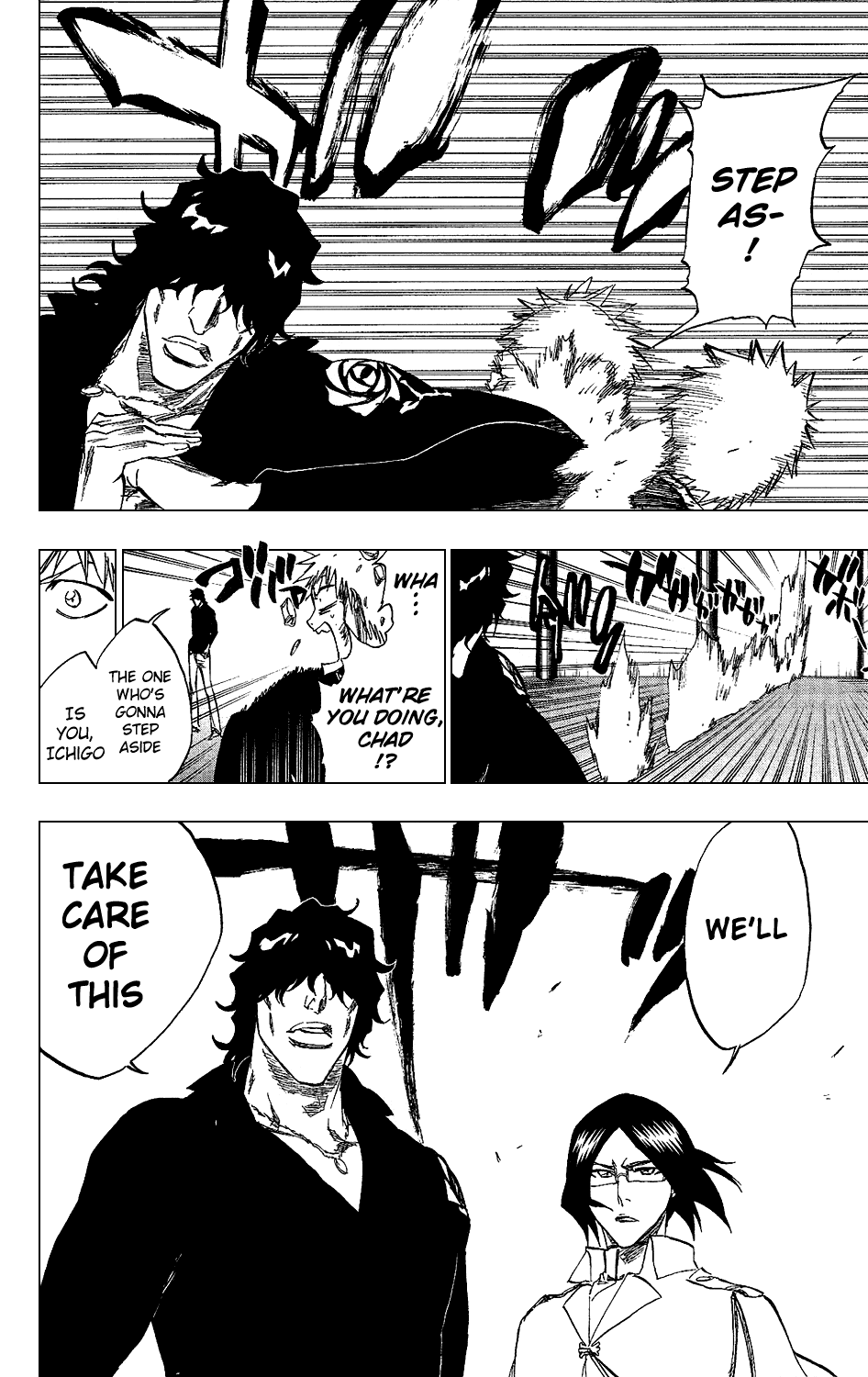 Bleach manga, chapter 242, page 8 of 25