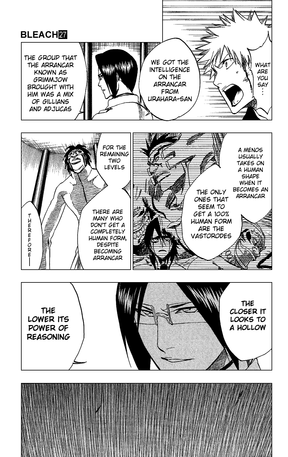 Bleach manga, chapter 242, page 9 of 25