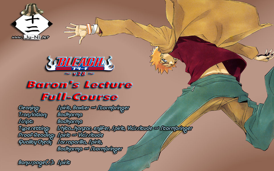 Bleach manga, chapter 243, page 1 of 26