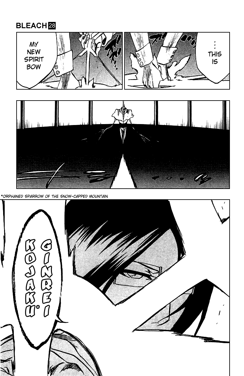 Bleach manga, chapter 243, page 10 of 26