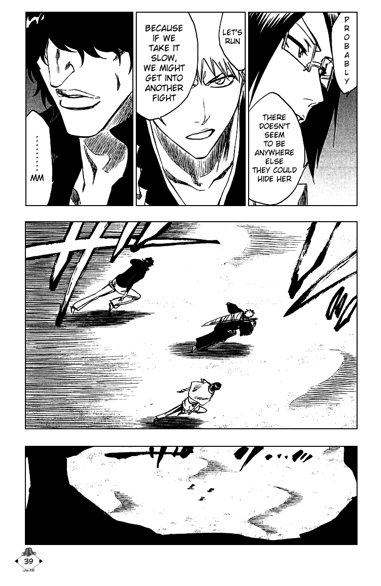 Bleach manga, chapter 244, page 12 of 18