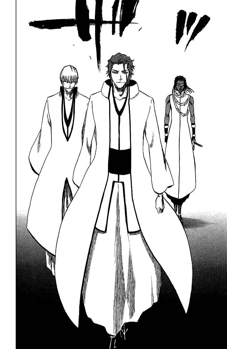 Bleach manga, chapter 244, page 16 of 18