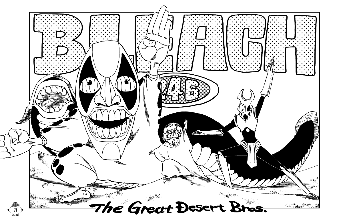 Bleach manga, chapter 246, page 5 of 20