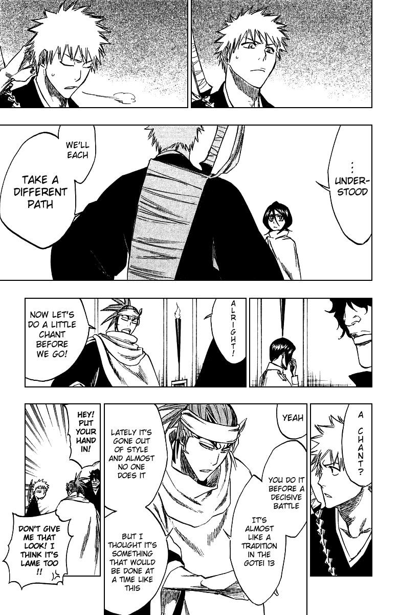 Bleach manga, chapter 248, page 15 of 19
