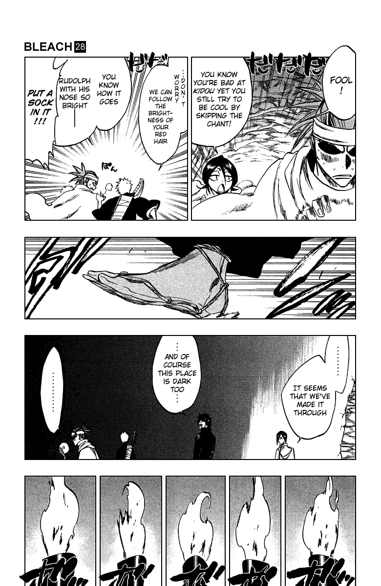 Bleach manga, chapter 248, page 9 of 19