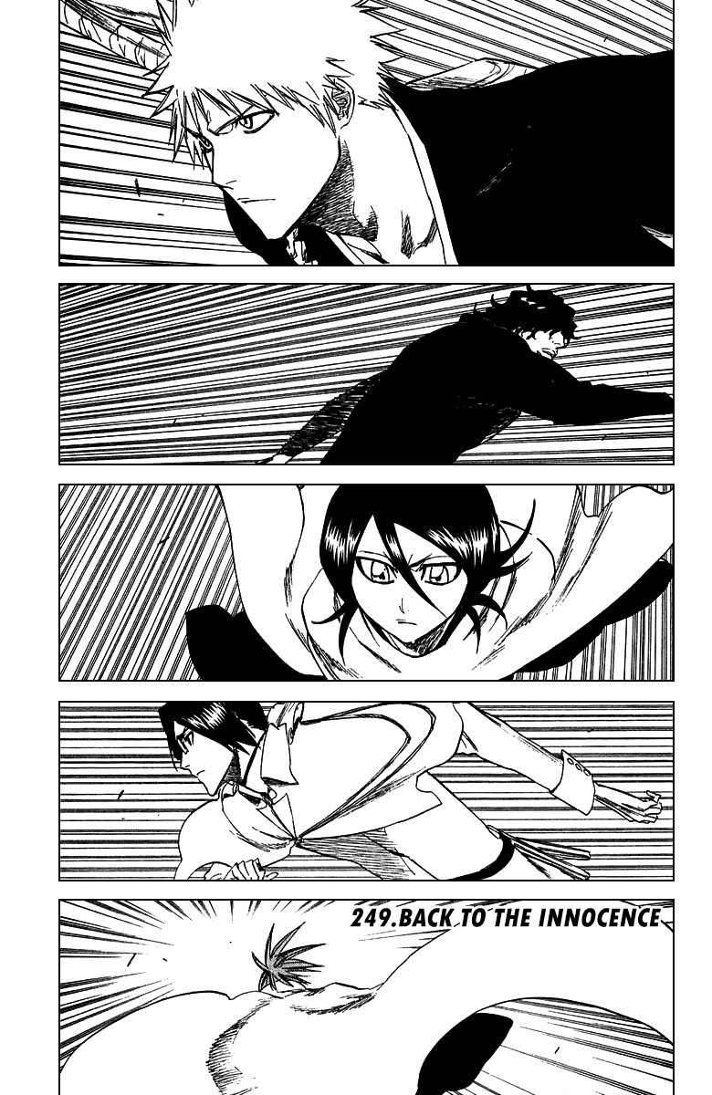 Bleach Chapter 249 page 1 - Chapter 249: Back to The Innocence
