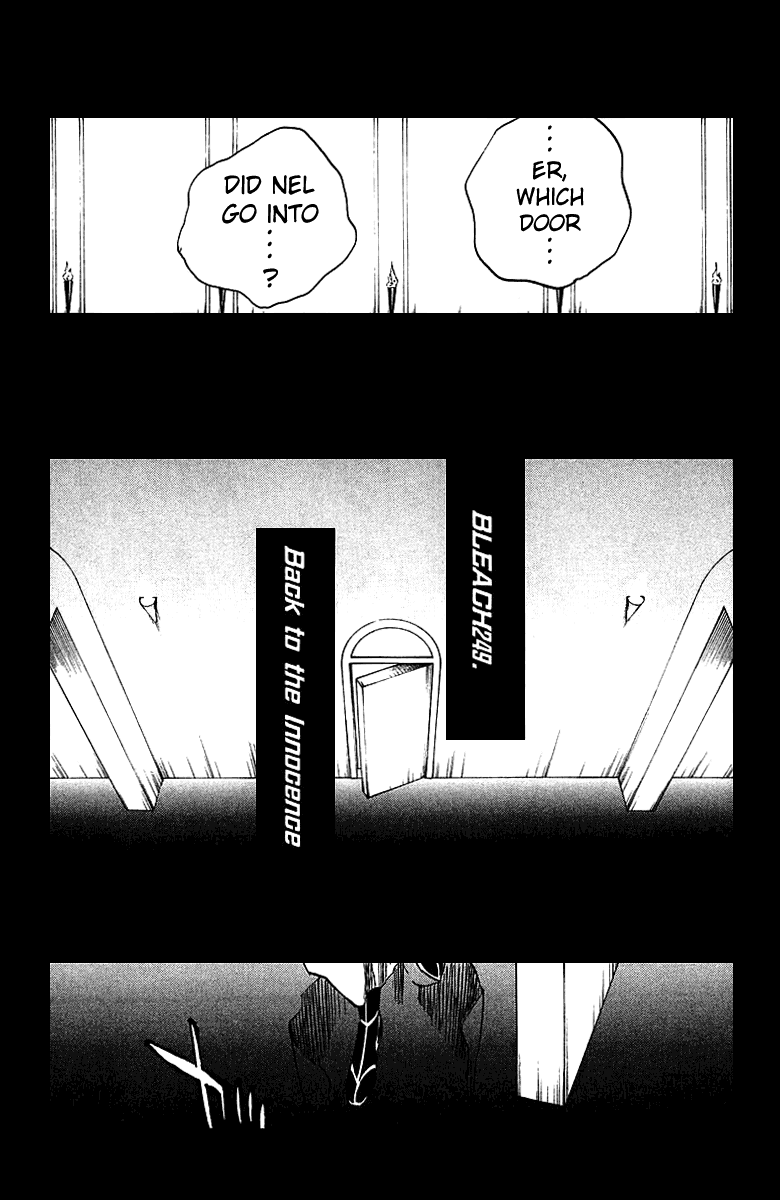 Bleach Chapter 249 page 4 - Chapter 249: Back to The Innocence