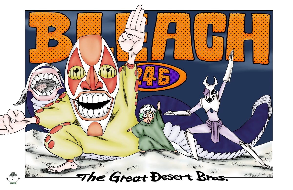 Bleach manga, chapter 251, page 25 of 26