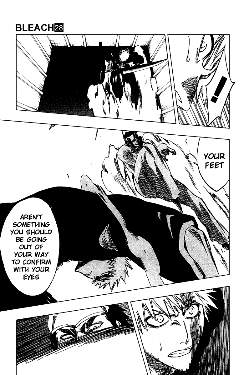 Bleach manga, chapter 251, page 7 of 26