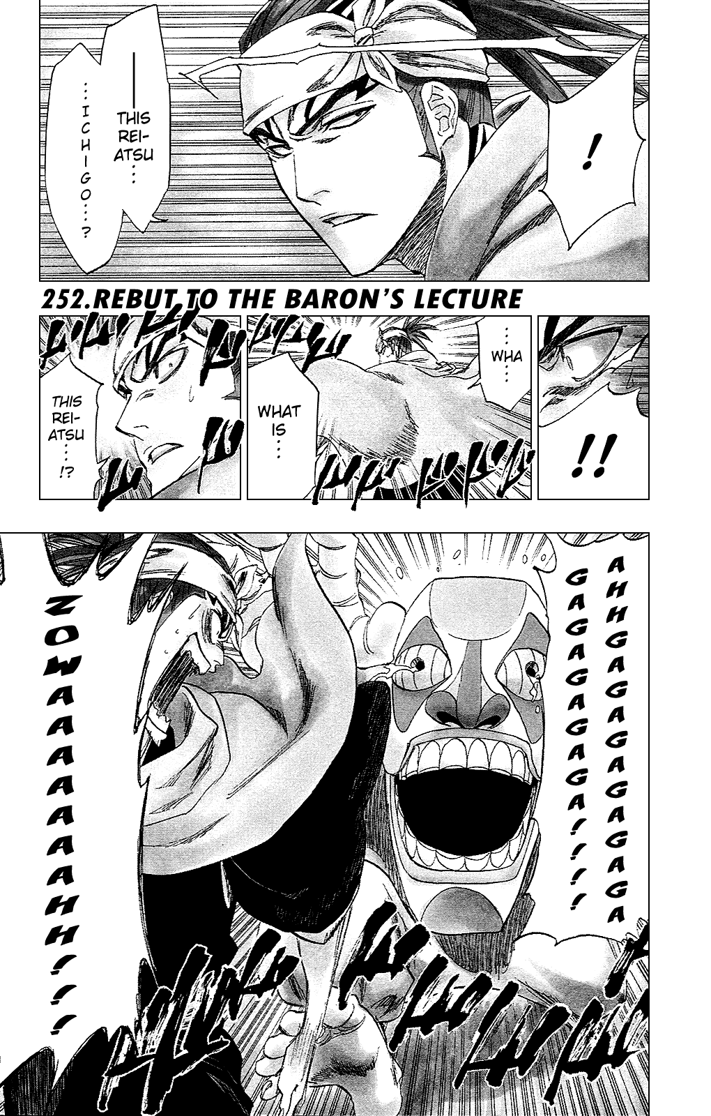 Bleach Chapter 252 page 9 - Chapter 252: Rebut to the Baron's Lecture