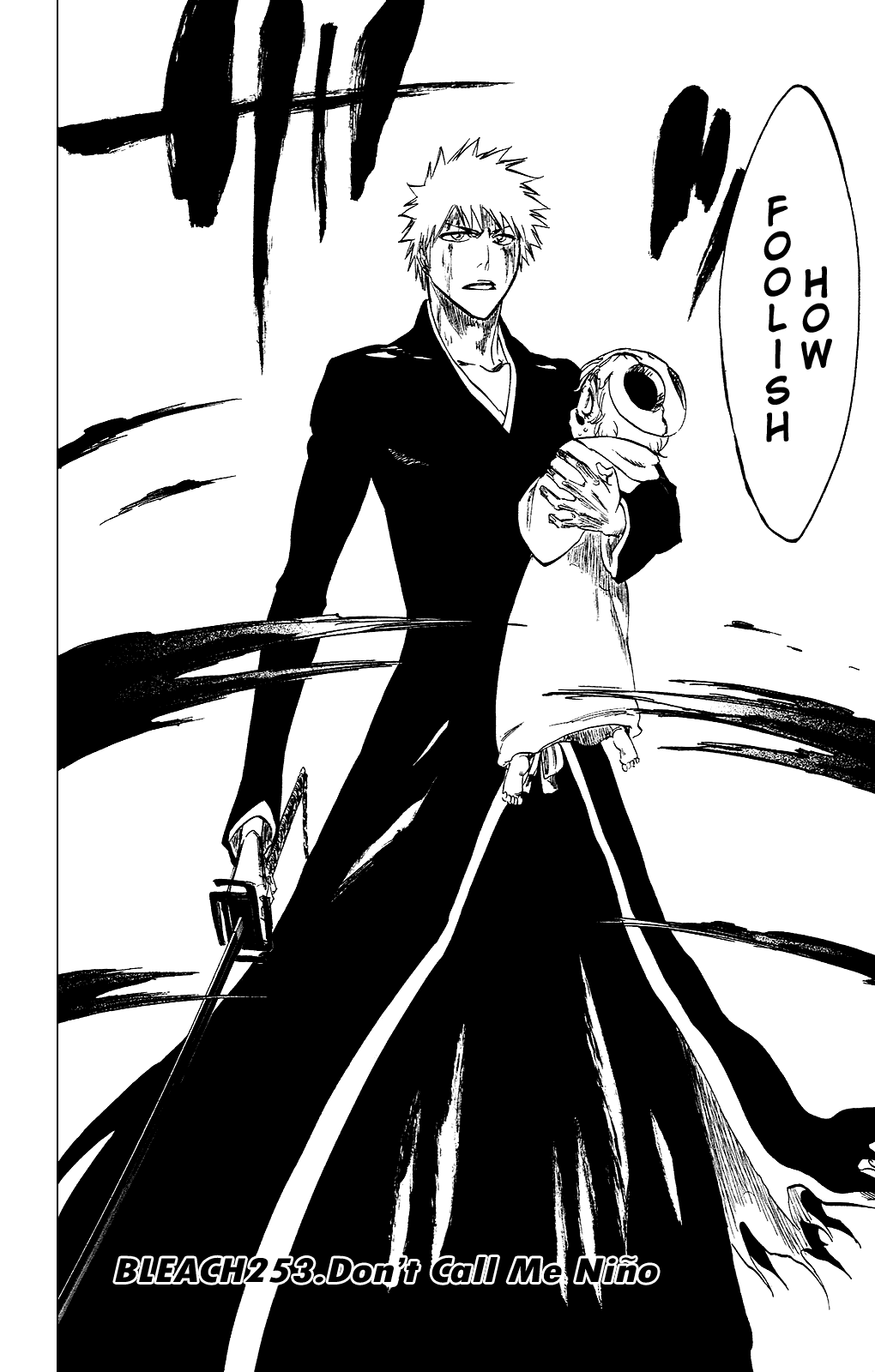 Bleach Chapter 253 page 2 - Chapter 253: Don't Call Me Niño