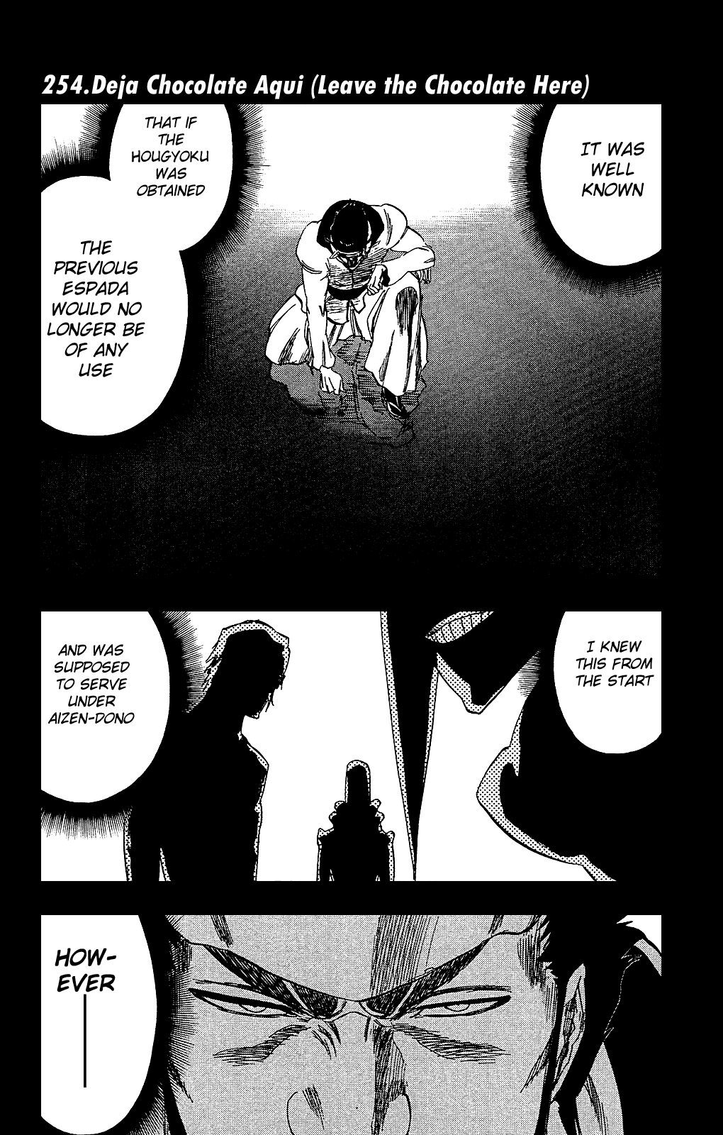 Bleach Chapter 254 page 1 - Chapter 254: Leave the Chocolate Here