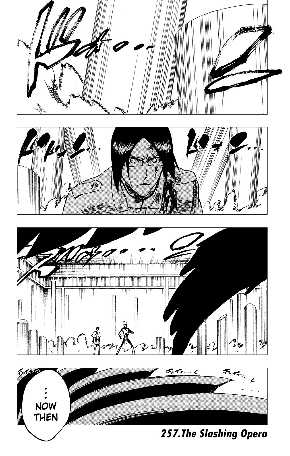 Bleach Chapter 257 page 1 - Chapter 257: The Slashing Opera