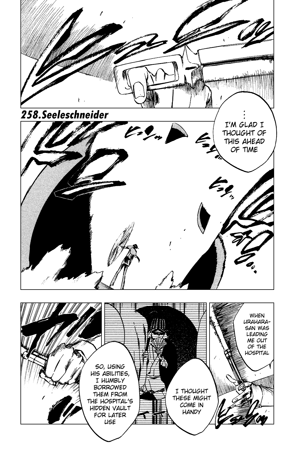 Bleach Chapter 258 page 1 - Chapter 258: Seele Schneider