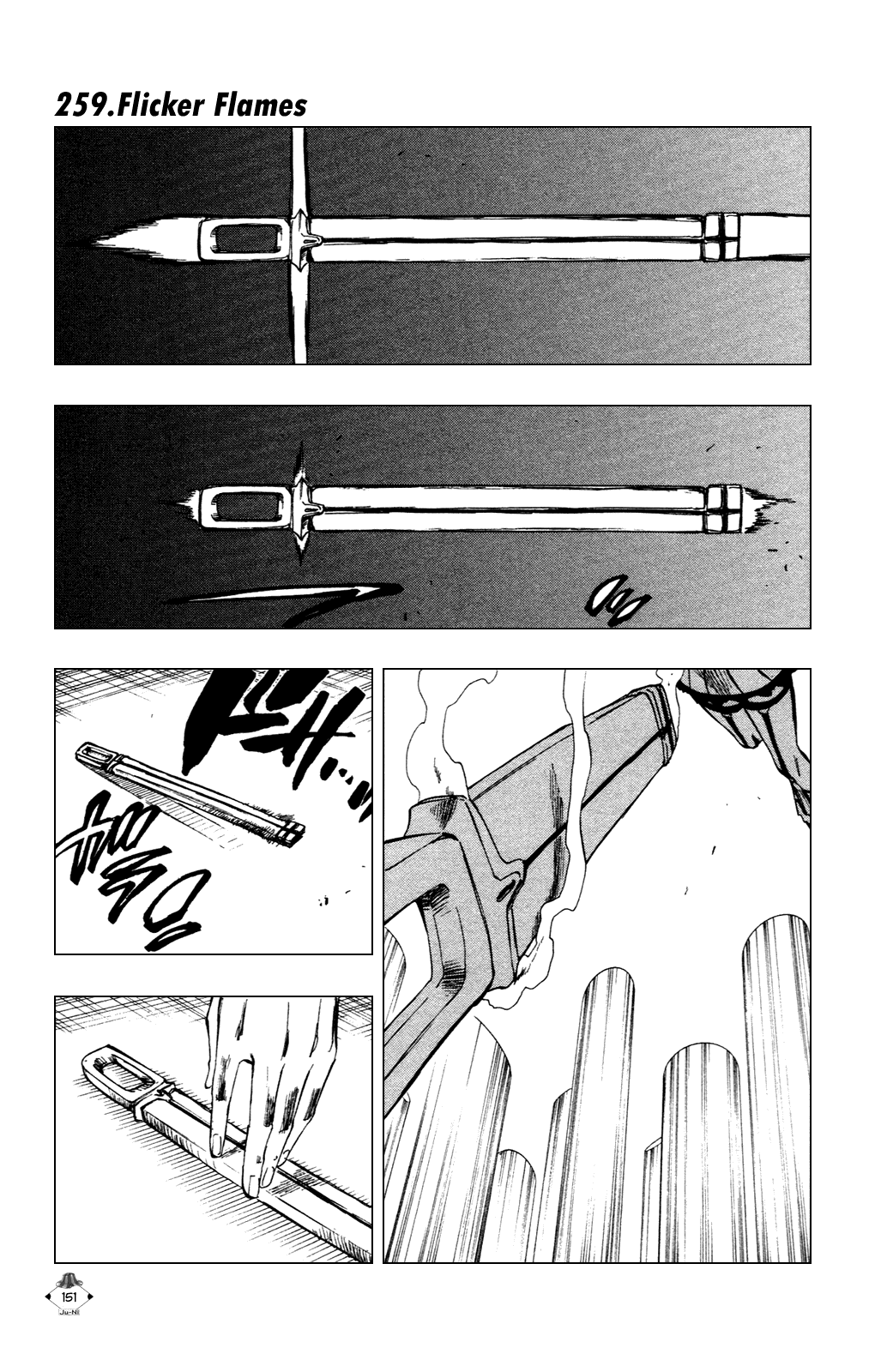 Bleach manga, chapter 259, page 1 of 20