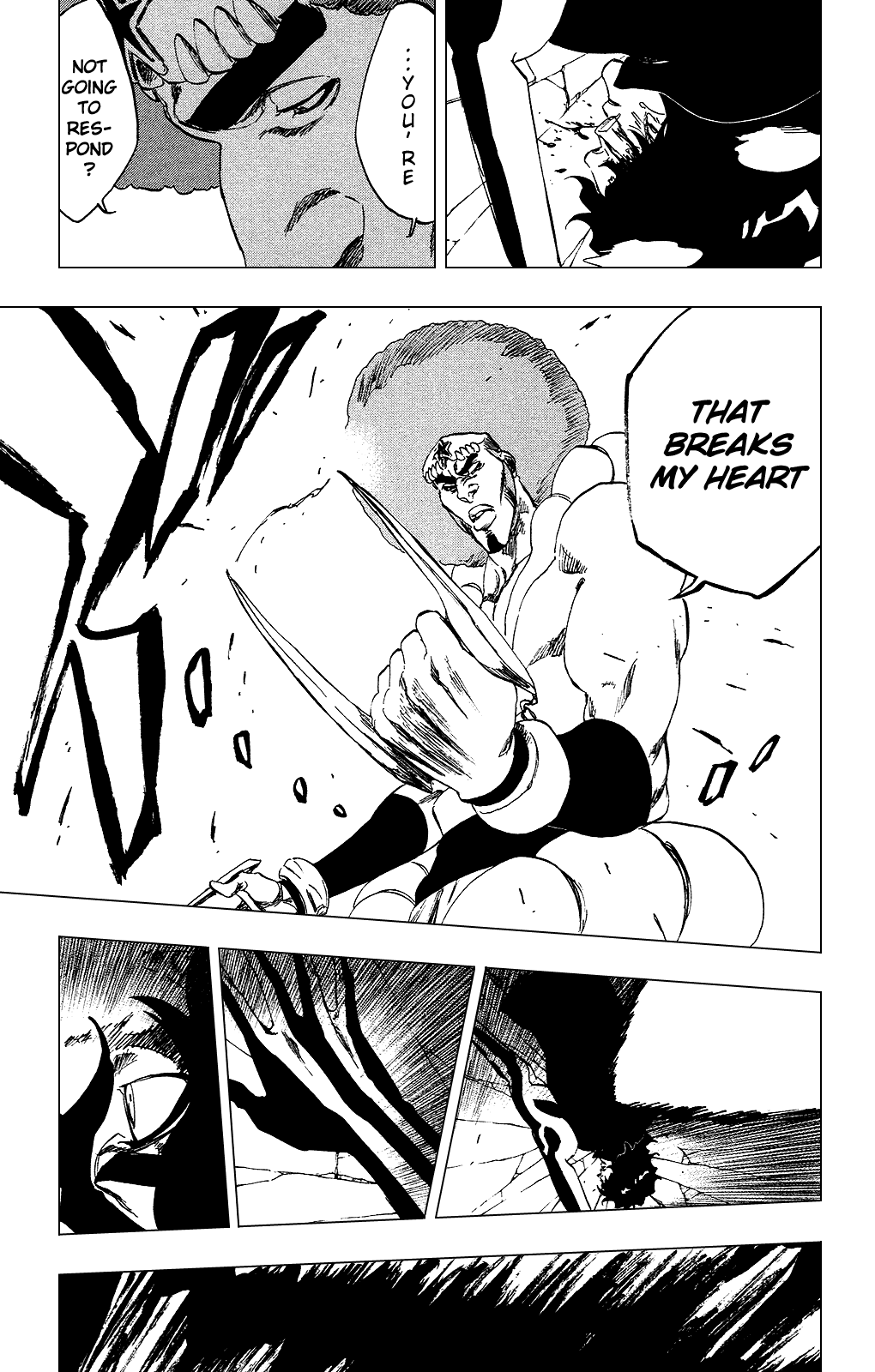 Bleach manga, chapter 259, page 17 of 20