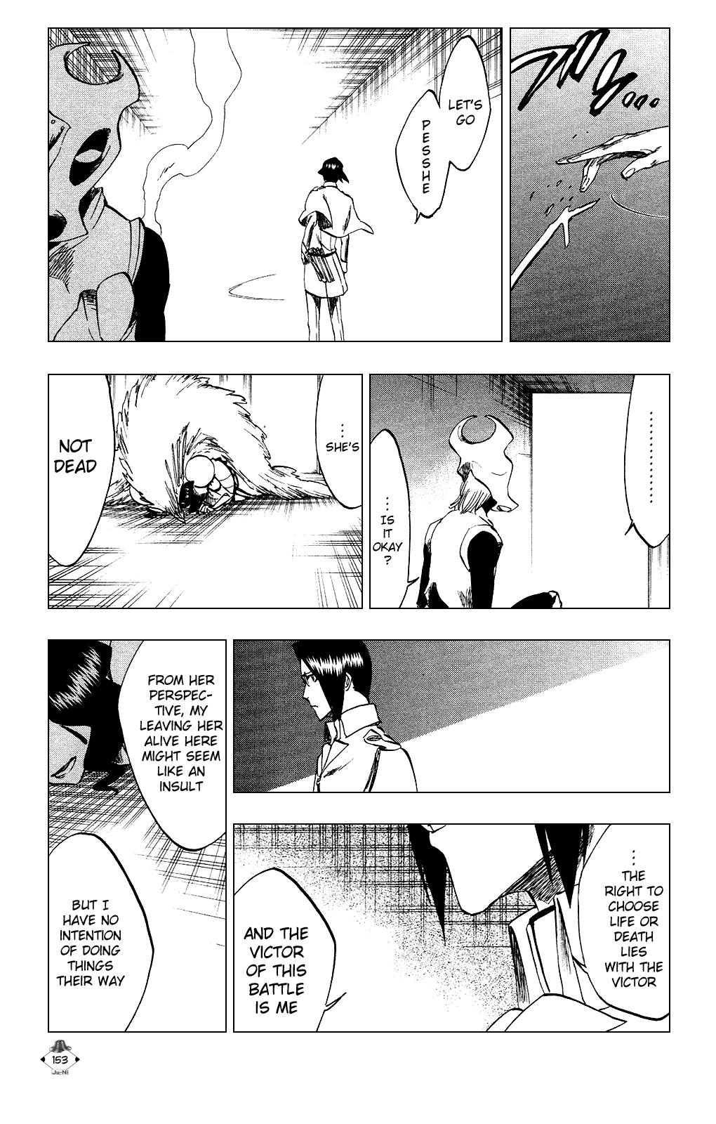Bleach manga, chapter 259, page 3 of 20