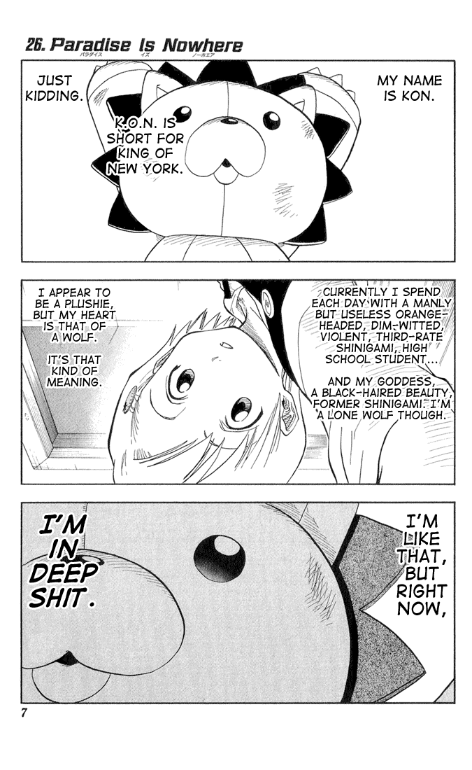 Bleach manga, chapter 26, page 2 of 22