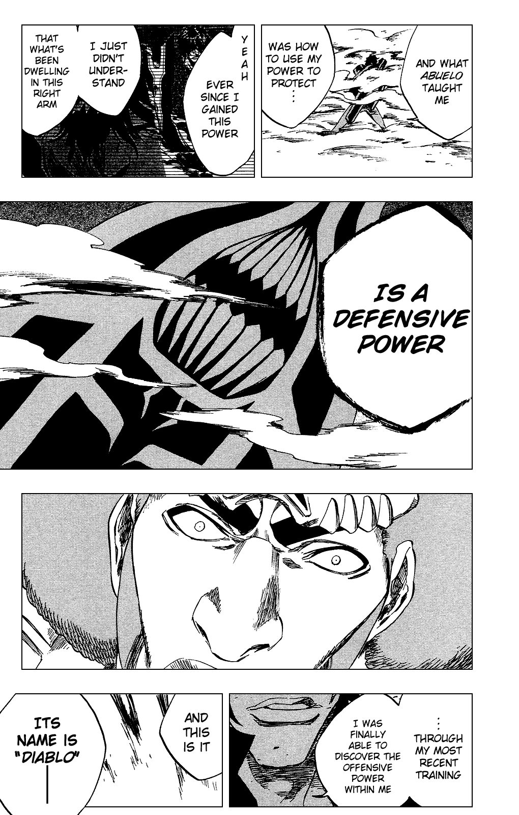 Bleach manga, chapter 260, page 17 of 30