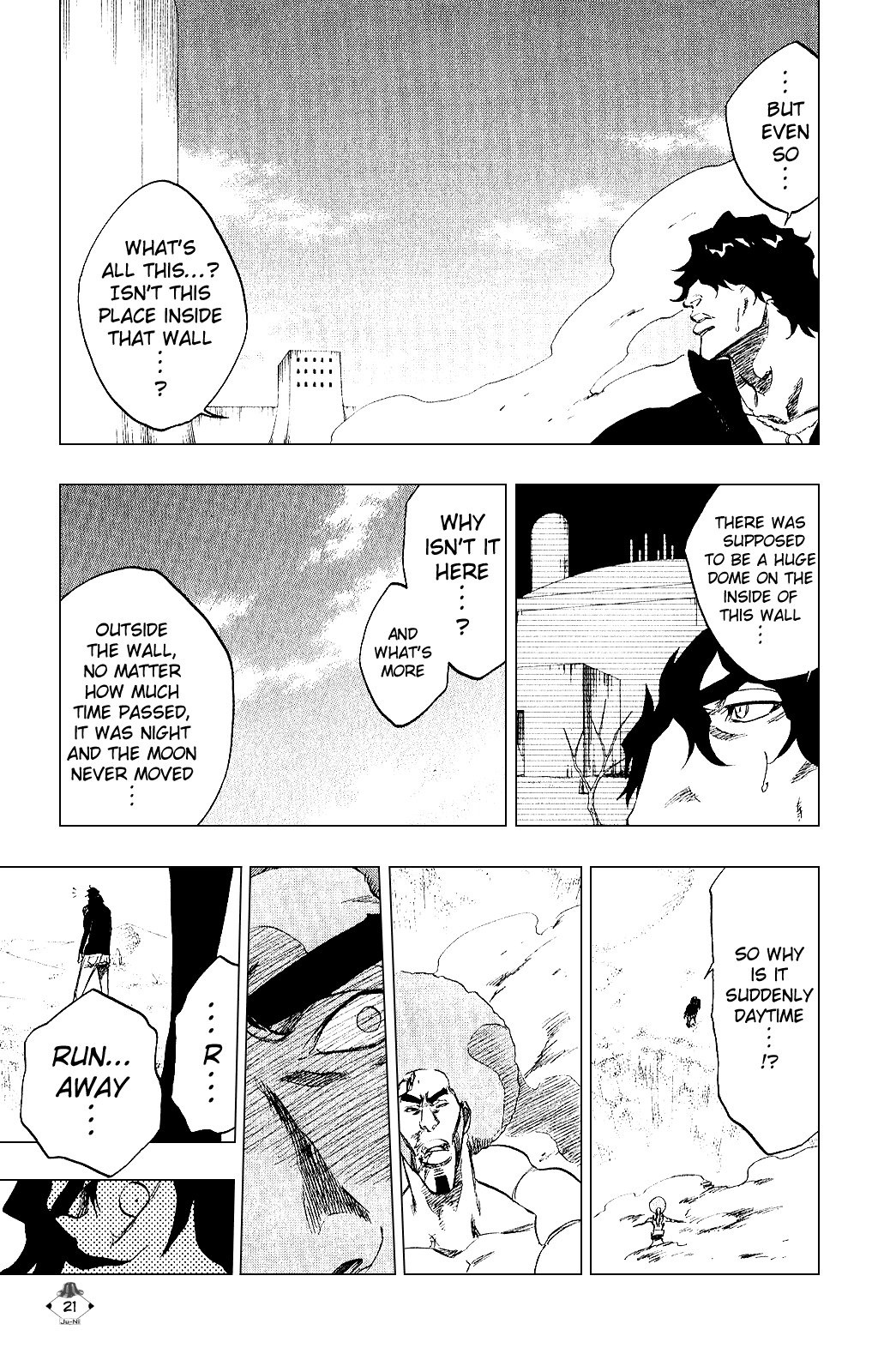 Bleach manga, chapter 261, page 23 of 27