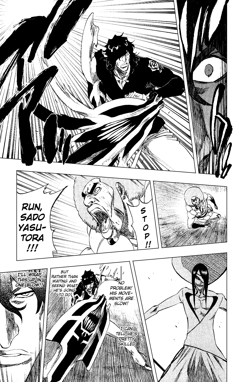 Bleach manga, chapter 261, page 25 of 27