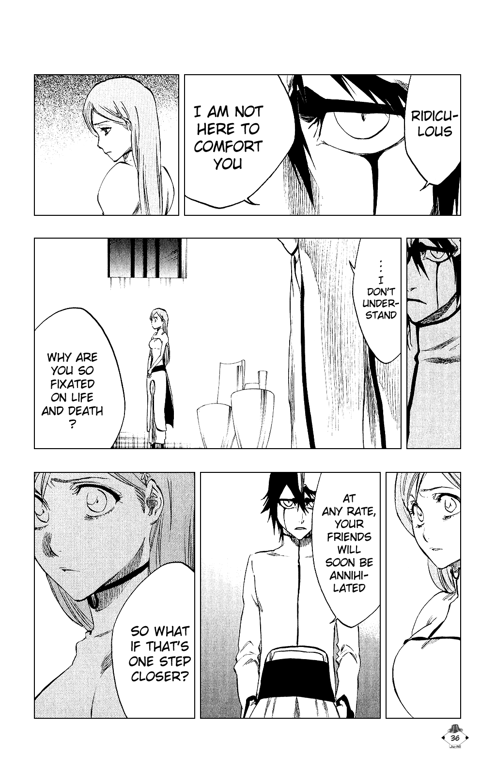 Bleach manga, chapter 262, page 10 of 19