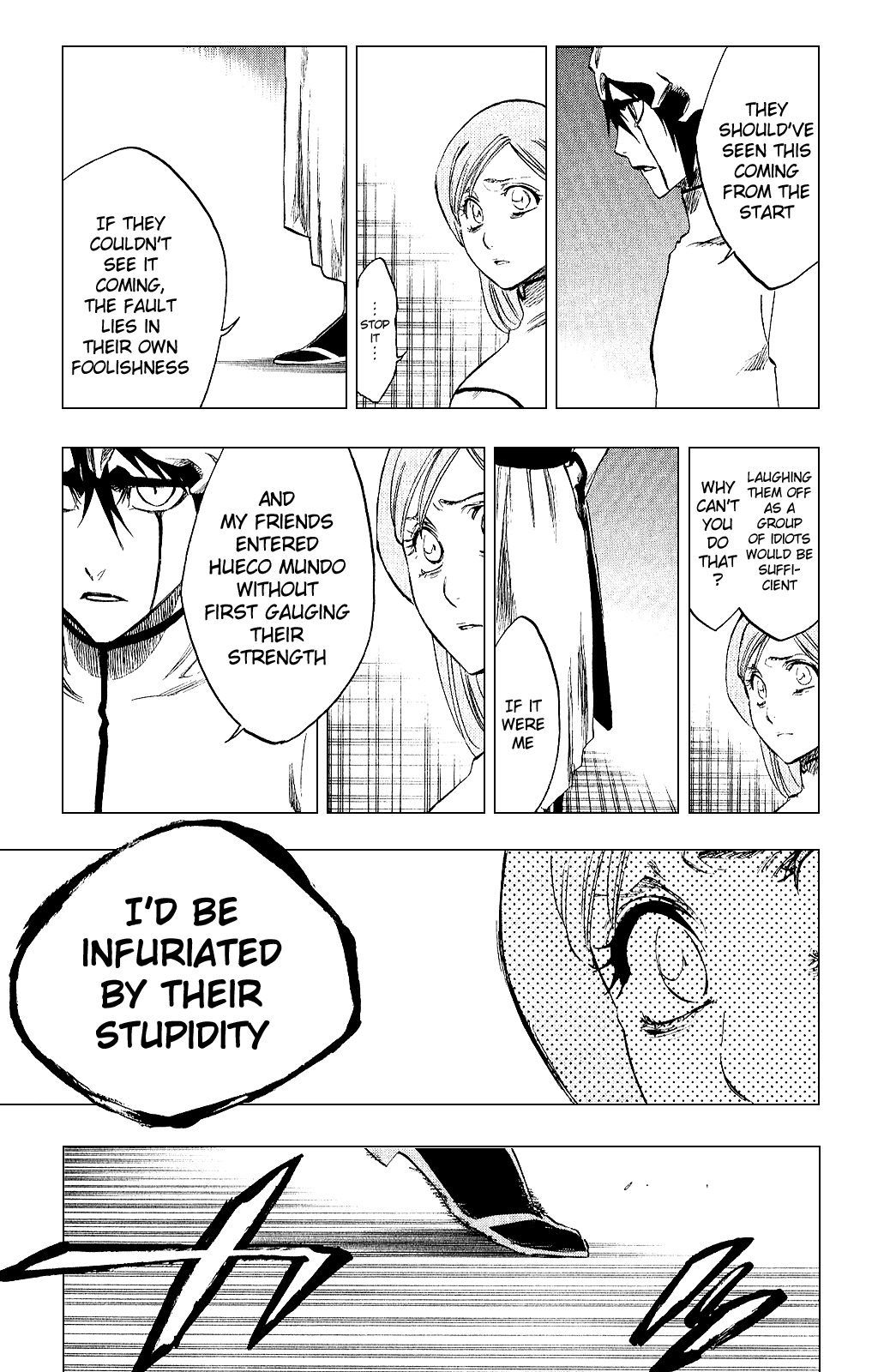 Bleach manga, chapter 262, page 11 of 19