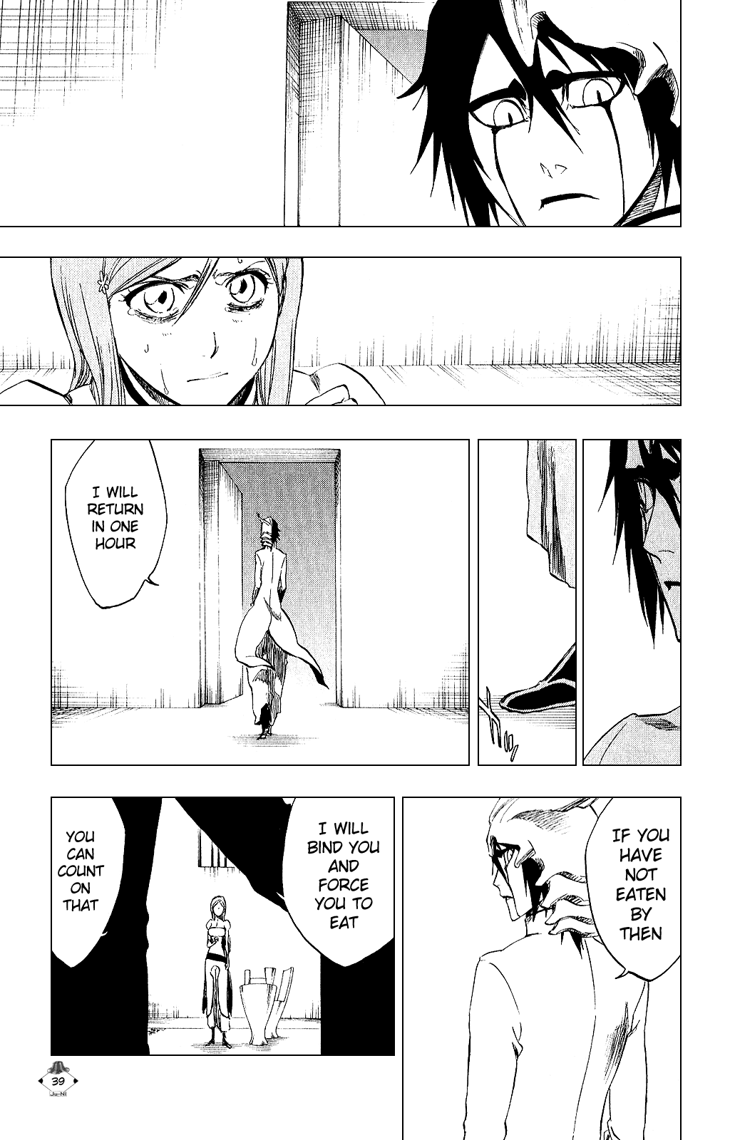 Bleach manga, chapter 262, page 13 of 19