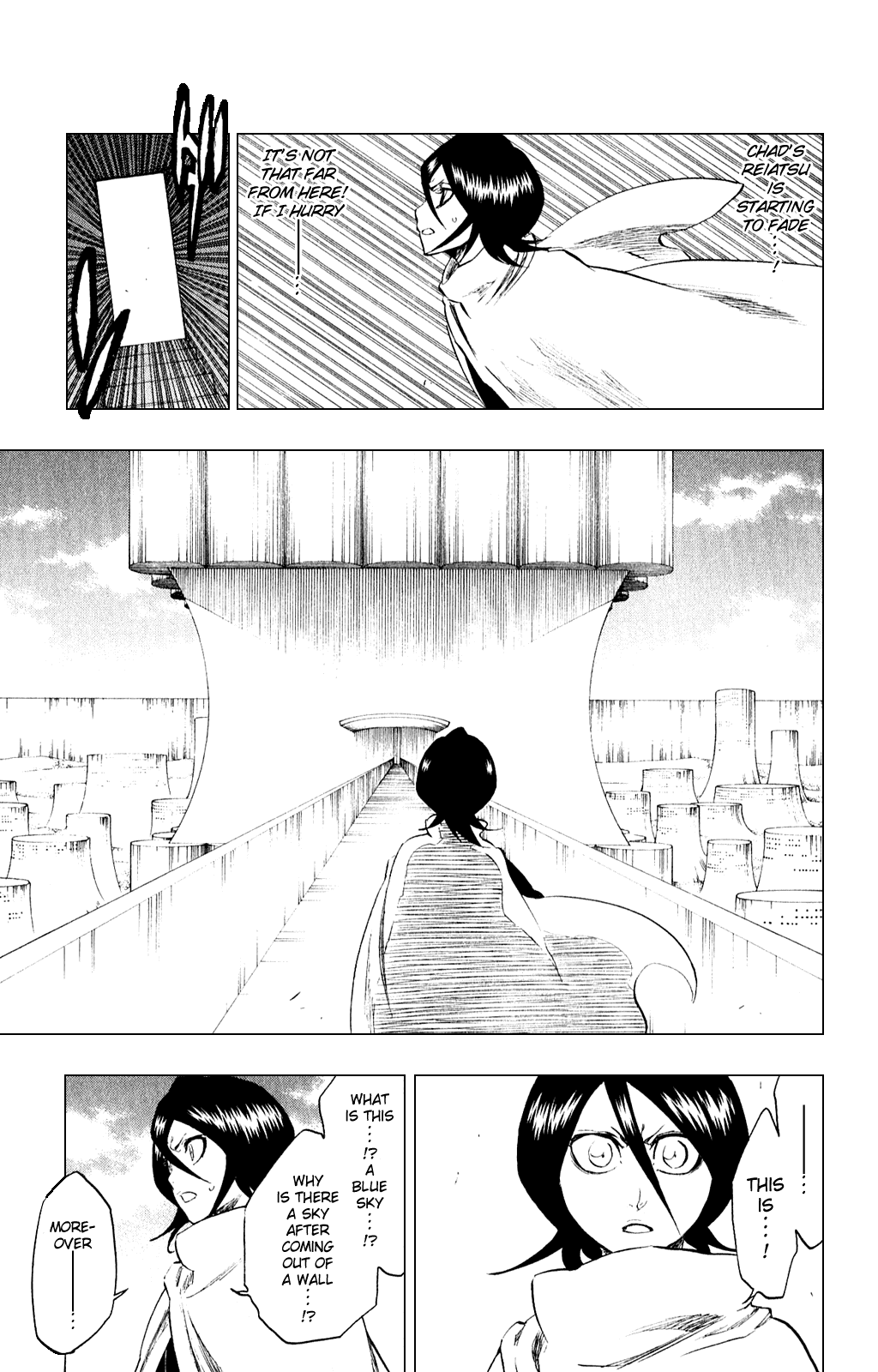 Bleach manga, chapter 262, page 15 of 19