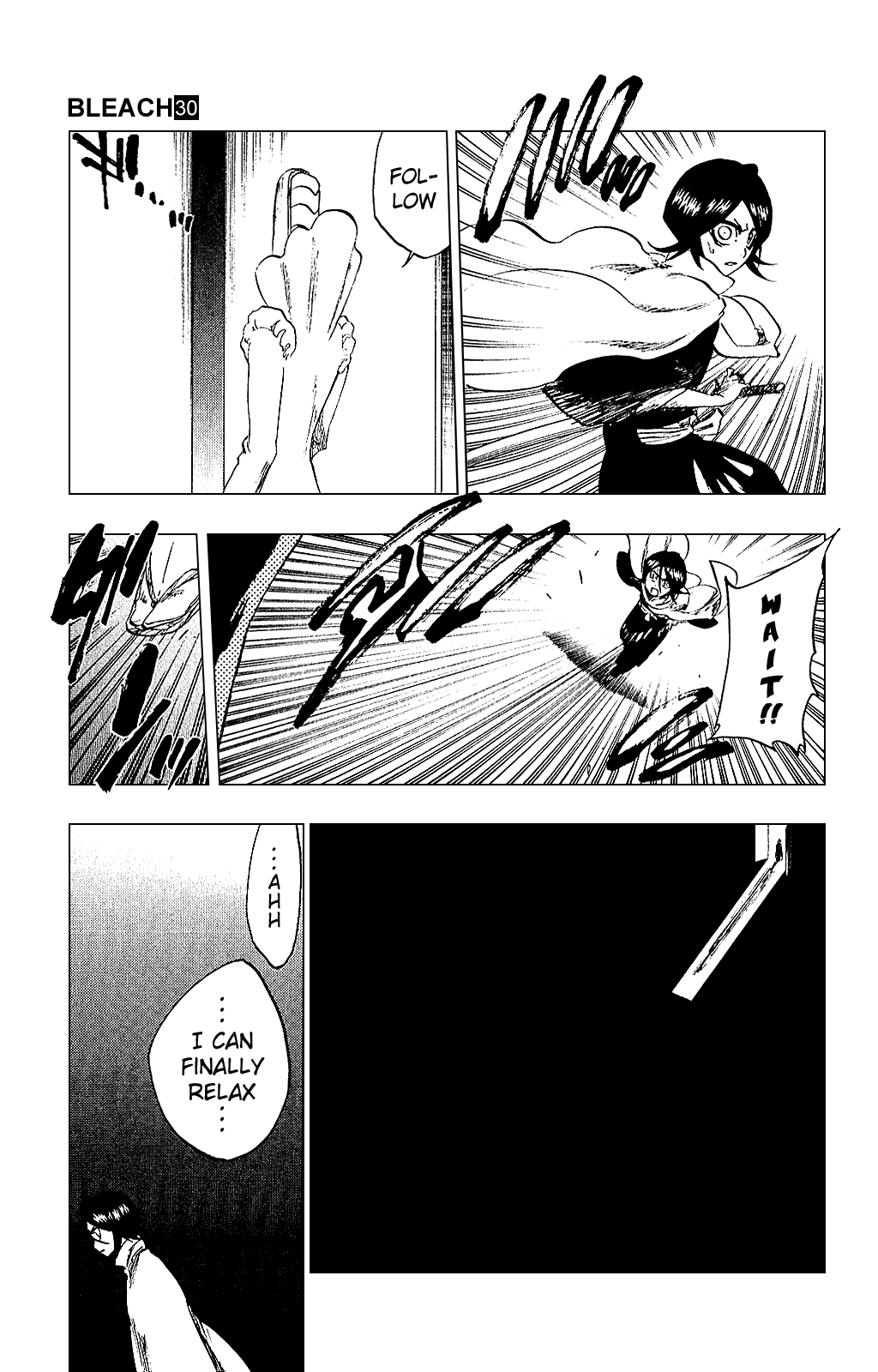 Bleach manga, chapter 262, page 17 of 19
