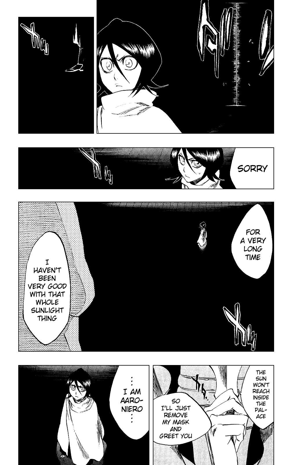 Bleach manga, chapter 262, page 18 of 19
