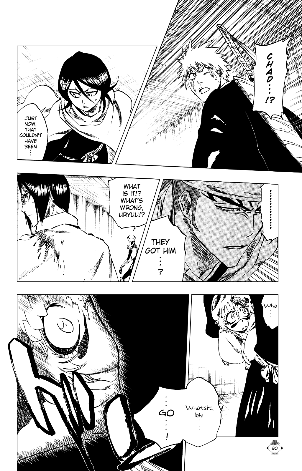 Bleach manga, chapter 262, page 4 of 19
