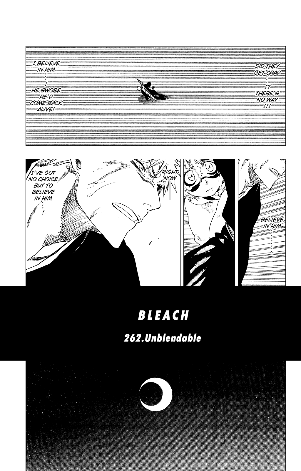 Bleach manga, chapter 262, page 5 of 19