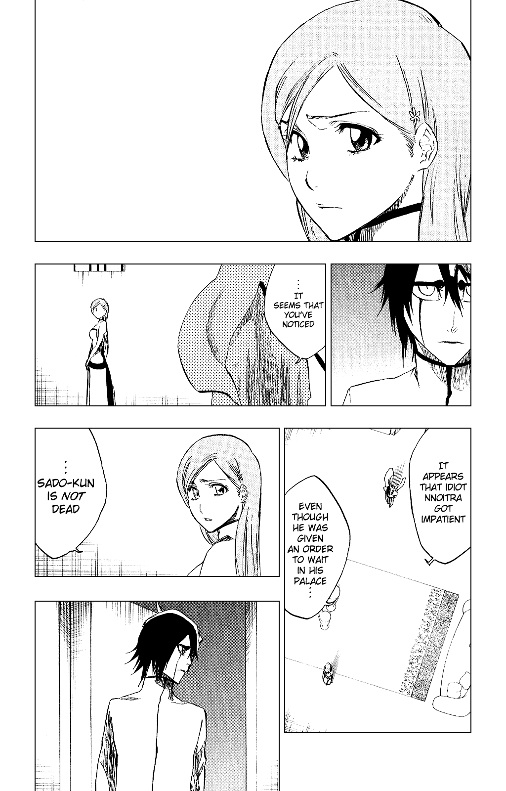 Bleach manga, chapter 262, page 7 of 19