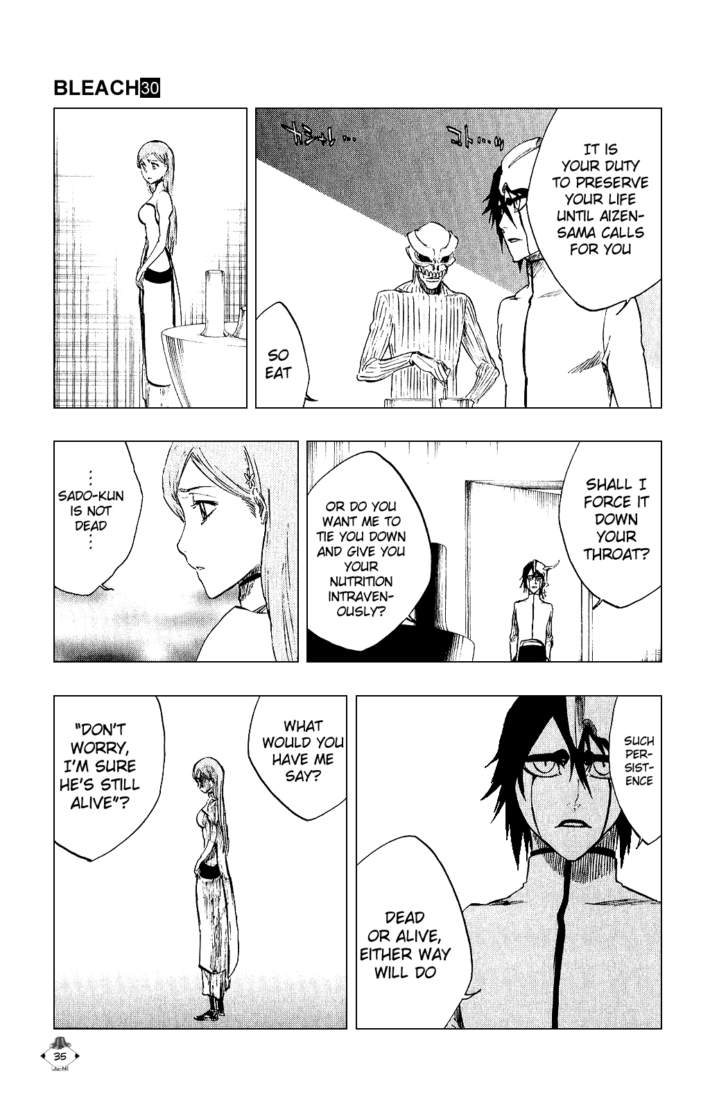 Bleach manga, chapter 262, page 9 of 19