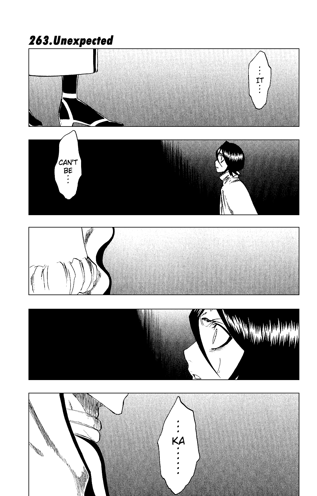 Bleach Chapter 263 page 1 - Chapter 263: Unexpected