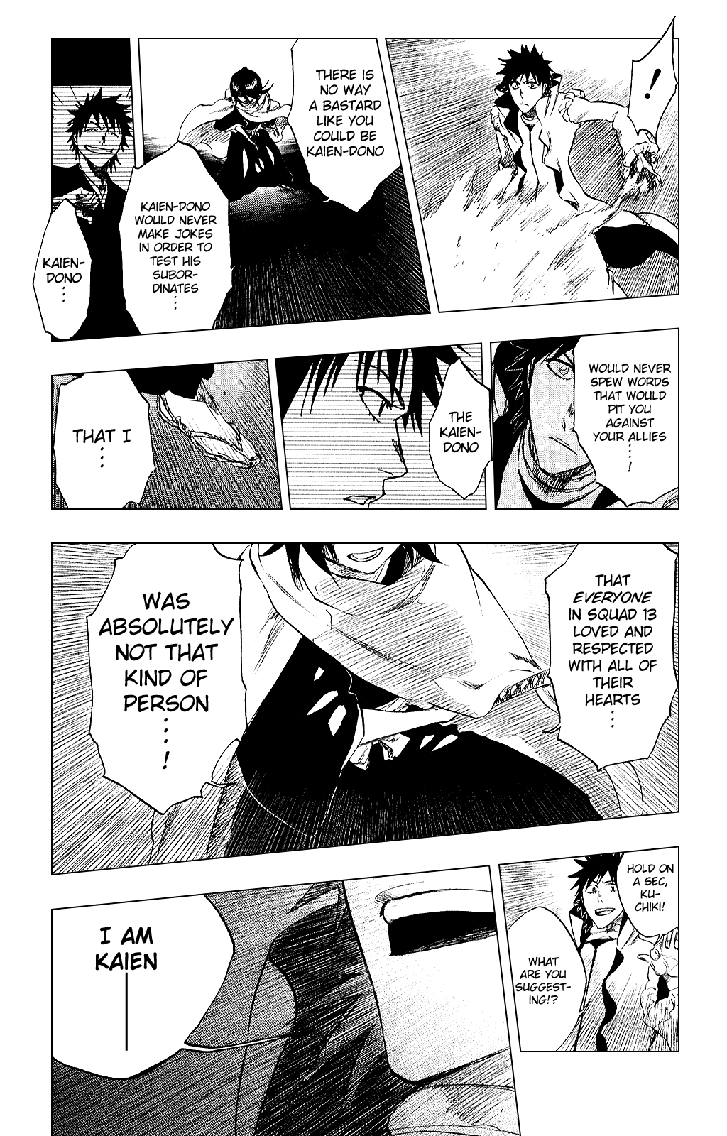 Bleach manga, chapter 264, page 15 of 21