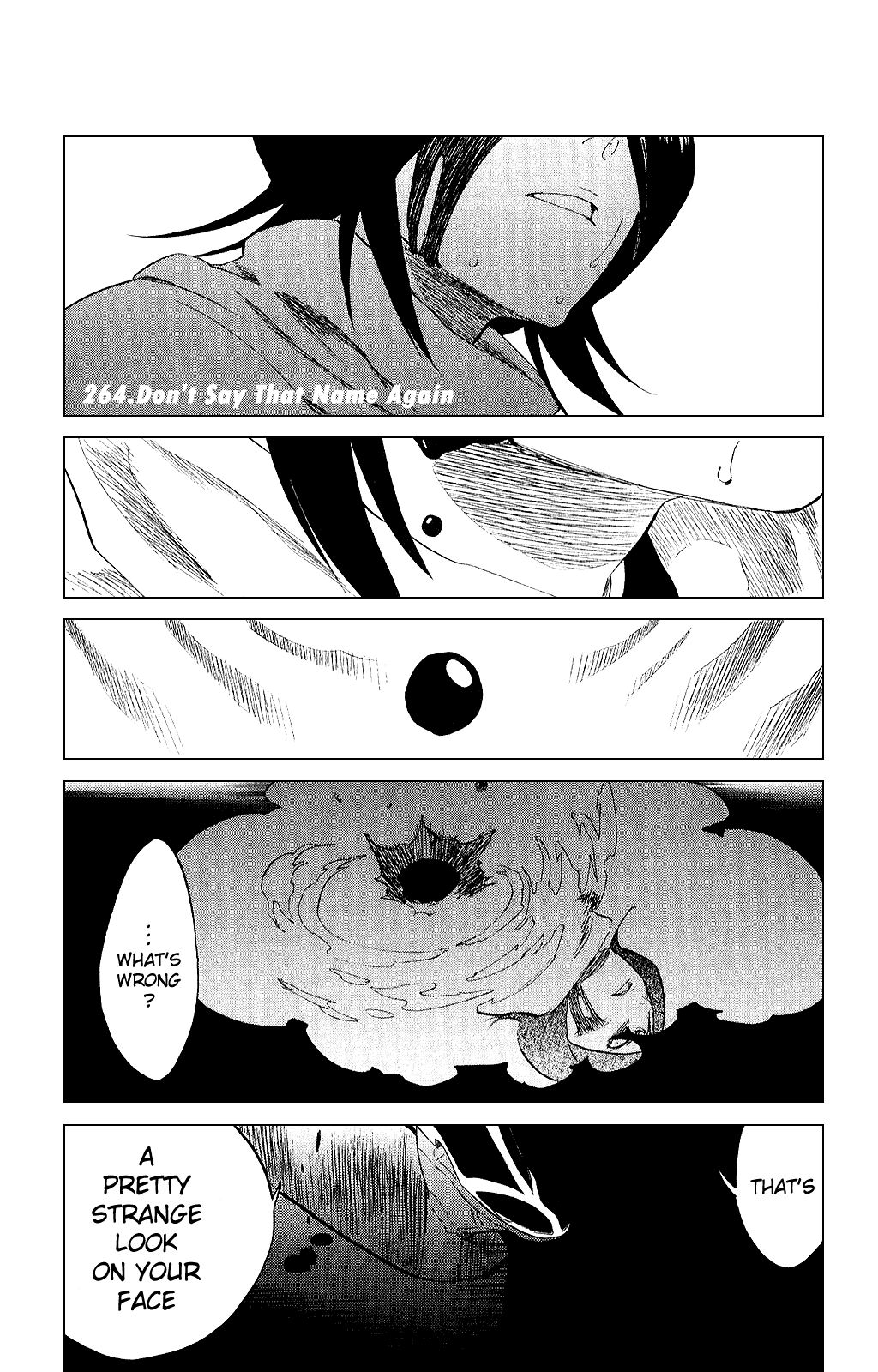 Bleach manga, chapter 264, page 3 of 21