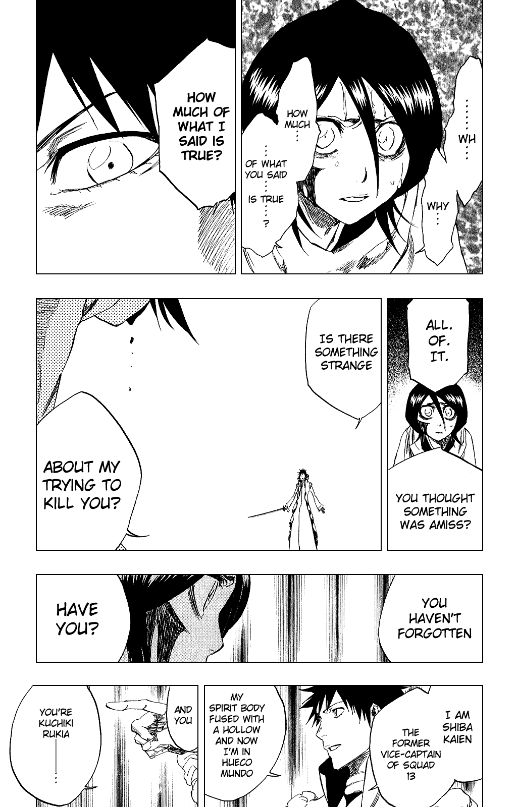 Bleach manga, chapter 264, page 5 of 21