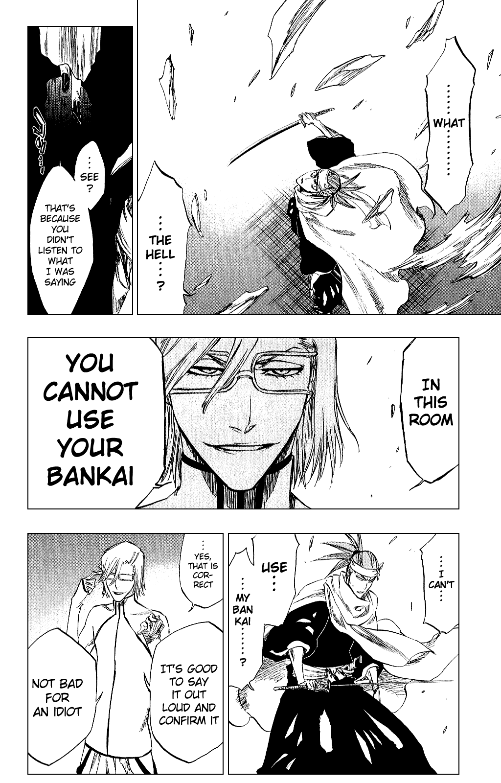 Bleach manga, chapter 265, page 12 of 21