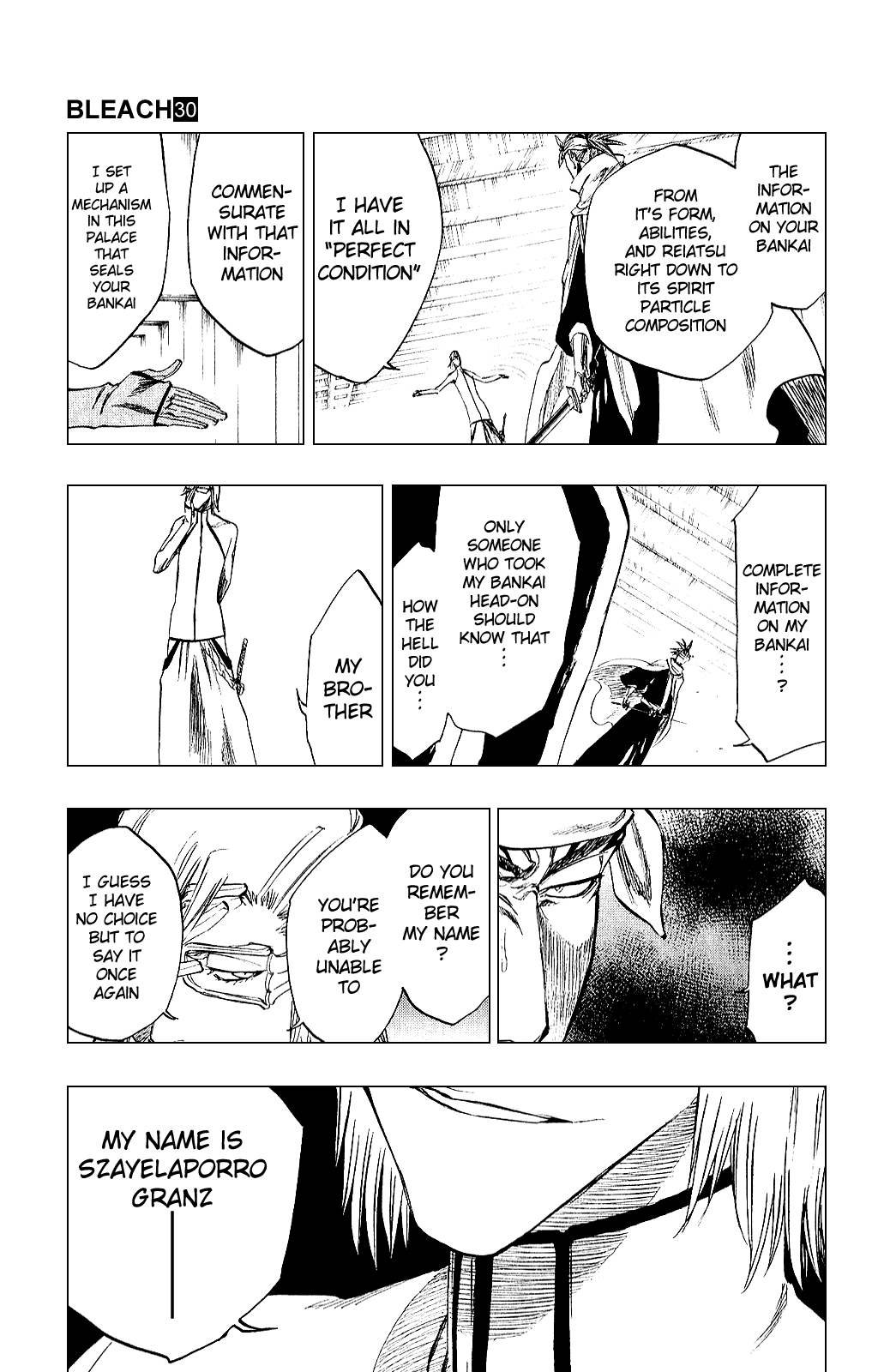 Bleach manga, chapter 265, page 13 of 21