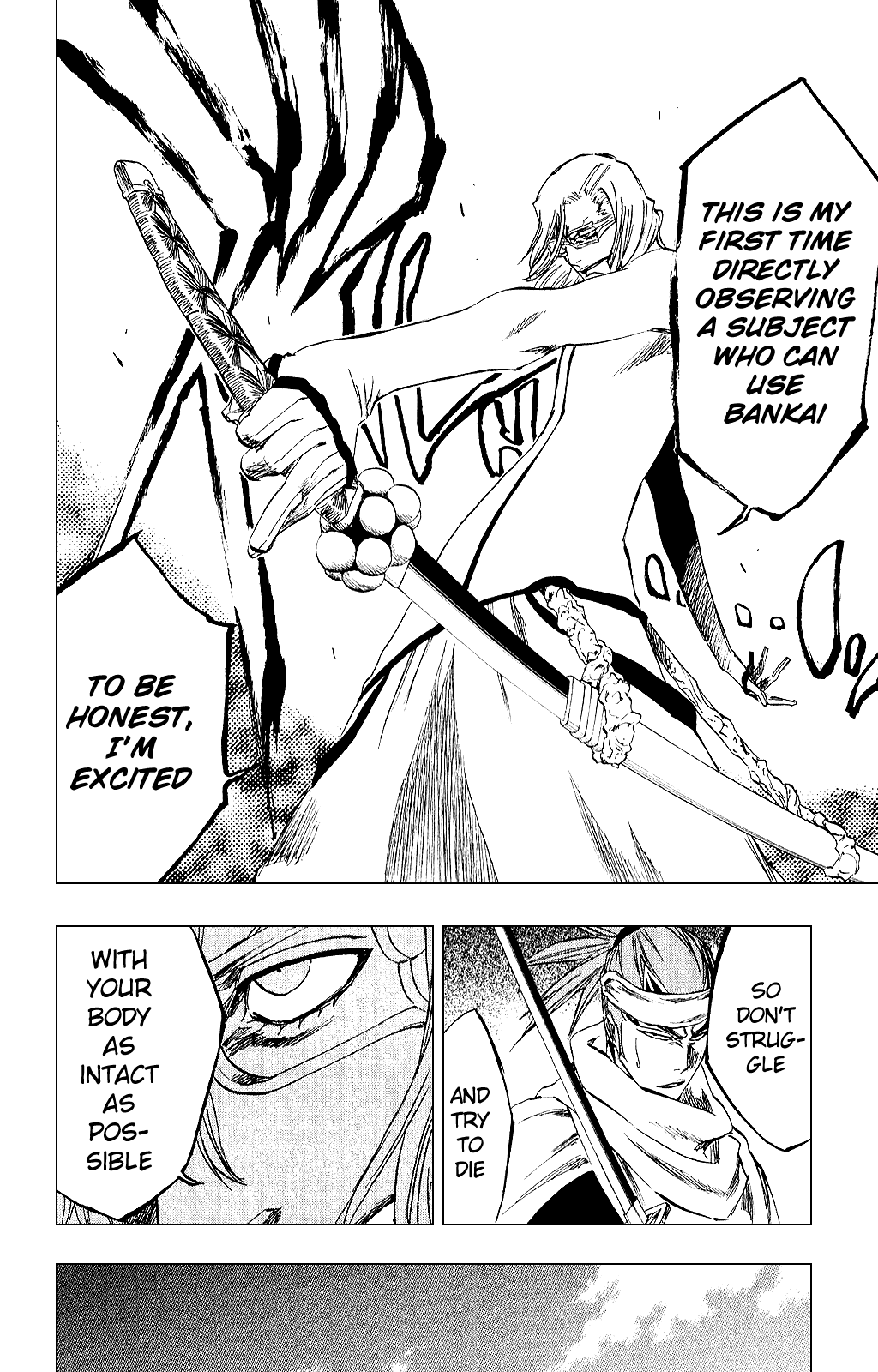 Bleach manga, chapter 265, page 16 of 21